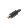 PD3150 PLASTIC RCA LINE SOCKET BLACK
