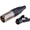 AMPHENOL PD5302 3 PIN XLR LINE PLUG ( AC3MM ) SOLID PINS