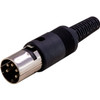 PD6048 5 PIN DIN LINE PLUG 270░ PIN SPACING