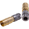 KORDZ RC6TVF GOLD COMPRESSION PAL SOCKET CONNECTOR SUITS 6MM OD COAX