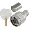 PR400 PR400 CONNECTOR for LMR400 N' plug gold pin