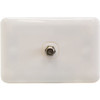 TRANSCO TVFW SUPER SLIM 'F' TV WALL PLATE SOCKET TO SOCKET WAFER SERIES