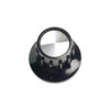 PN24 SILVER TOPPED INDICATOR KNOB