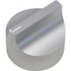 PD3227SA SILVER KNOB WITH SET SCREW 31.8MM DIAMETER ALUMINIUM