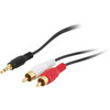 PRO2 LA1057 10M 3.5MM PLUG TO 2X RCA STEREO ADAPTOR LEAD