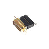 PJ4037 DB37 WAY D RANGE IDC PLUG SUITS FLAT RIBBON CABLE
