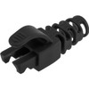 DOSS PK4015 6.5MM BLACK RJ45 RUBBER BOOT FOR CAT5E/6 STYLE A