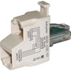 PK4542 RJ45 DATA/VOICE LINE SPLITTER 1X RJ45 PLUG TO 2X RJ45 SOCKET
