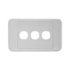 PRO2 PK4584 3 GANG WALL PLATE SUITS CLIPSAL 2000