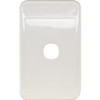CLIPSAL PK4591 1 GANG WALL PLATE WHITE CLIPSAL 2000 SERIES