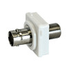 PRO2 PK4690 BNC SOCKET TO 'F' SOCKET INSERT TO SUIT CLIPSAL