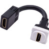 DIGITEK PK4706 FLEXIBLE HDMI TO HDMI INSERT SUIT CLIPSAL PLATE 05BC6TV2