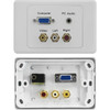 PRO2 PRO1277 VGA + COMPOSITE AV + PC AUDIO SUIT CLIPSAL WALL PLATE