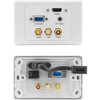 PRO2 PRO1310 HDMI VGA COMPOSITE AV PC AUDIO WALL PLATE