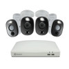 Swann 4CH 4K DVR Kit with 4 x 4K PIR Bullet Cameras with LED