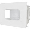 MATCHMASTER 04MM-RP04 RECESSED WALL BOX WITH CABLE MANAGEMENT SYSTEM