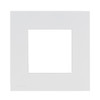 AUDAC CF45SHW MOUNTING FRAME COVER PLATE WHITE ONE UNIT 45X45MM