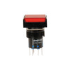 SP4075 IP65 ON /OFF RED PUSH BUTTON 250VAC 5AMP DPDTAND ILLUMINATION