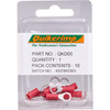 QUIKCRIMP QKD03 RT1.25-5 / 10PK RING TERMINALS QUICKCRIMP