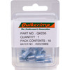 QUIKCRIMP QKD35 10PK CLEAR INSULATED CONNECTOR F1QC2-6.4 QUICKCRIMP