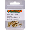 QUIKCRIMP QKD54 PIGGY-BACK QUICK CONNECT 10PK PBA6.4 / QUIKCRIMP