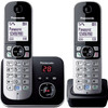 PANASONIC KXTG6822ALB DECT TWIN PACK CORDLESS PHONE WITH DIGITAL ANSWERING MACHINE