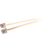 EVERSURE LC0173/IVY 1M MODULAR PLUG LEAD - IVORY RJ14 (RJ12) 6P4C TEL5052