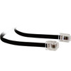 PRO2 LC0091B/BLK 5MT MODULAR PLUG LEAD - BLACK RJ12 LINE CORD 6P4C TEL5160