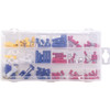 TK160 MIXED TERMINAL KIT 160 PACK ASSORTED CRIMP PLASTIC CASE PT4530