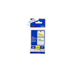 Brother 18MM Black White Tape Strong Adhesive TZE Tape