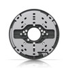 Ubiquiti Gang Box Mounting Plate, Black, Mounting Plate Designed, Interface UniFi Protect Cam, Multiple Types, Gang Boxes, Junction Boxes.