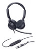 YEALINK (UH42) WIRED UC STEREO HEADSET NOISE CANCELLING MIC LEATHER USB-C C/A ADAPTER