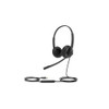 YEALINK (UH34) WIRED UC STEREO HEADSET NOISE CANCELLING MIC LEATHER CUSHION USB-A