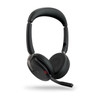 JABRA WIRELESS EVOLVE2 65 FLEX MS STEREO BT HEADSET W/CHARGING STAND + LINK390C USB-C
