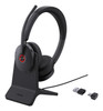 YEALINK (BH74) WIRELESS MS STEREO BT ANC HEADSET CHARGESTAND BT51 BLACK C TO A ADAPTER