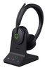 YEALINK (WH68) BLUETOOTH DECT UC HEADSET 4-MIC ANC WHB680 BASE STATION WDD60 A/C ADAPTER