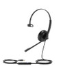 YEALINK (UH34) WIRED UC MONO HEADSET NOISE CANCELLING MIC LEATHER CUSHION USB-A