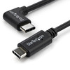 Startech 1M 3 FT RIGHT ANGLE USB-C CABLE - M/M - USB 2.0 LTW