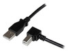 Startech 1M USB2.0 A TO USB2.0 B CABLE M/M RIGHT ANGLE LTW
