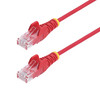 Startech.com 3m Red Slim CAT6 Ethernet Cable Snagless 28AWG LSZH LTW