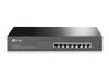 TP-LINK 8-PORT UNMANAGED GIGABIT DESKTOP/RACKMOUNT SWITCH POE+(8) 126W METAL CASE 5YR