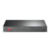 TP-LINK 10-PORT UNMANAGED GIGABIT SWITCH POE+(8) SFP(1) 123W METAL CASE 5YR