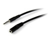 Startech 2M 3.5MM AUDIO EXTENSION CABLE - 4 POSITION TRRS - M/F LTW