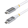Startech 50CM (1.6FT) USB4 CABLE USB-IF CERTIFIED 80GBPS WHITE LTW