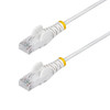 Startech.com 5m White Slim CAT6 Ethernet Cable Snagless 28AWG LSZH LTW