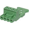4 Way 5.08mm Pluggable Terminal Plug With Strain Relief