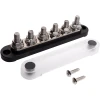 6 Way Black 150A M8 Power Bus Bar