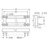 14 Pin (0.3") DIL Machined Pin IC Socket