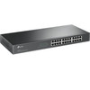 TP-Link TL-SF1024 24-Port 10/100Mbps Rackmount Unmanaged Switch energy-efficient Supports MAC 19-inch rack-mountable steel case 4.8 Gbps Switching Cap