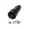 AMPHENOL PW4357 7 PIN IP67 POWER LINE SOCKET WEATHER PROOF AMPHENOL